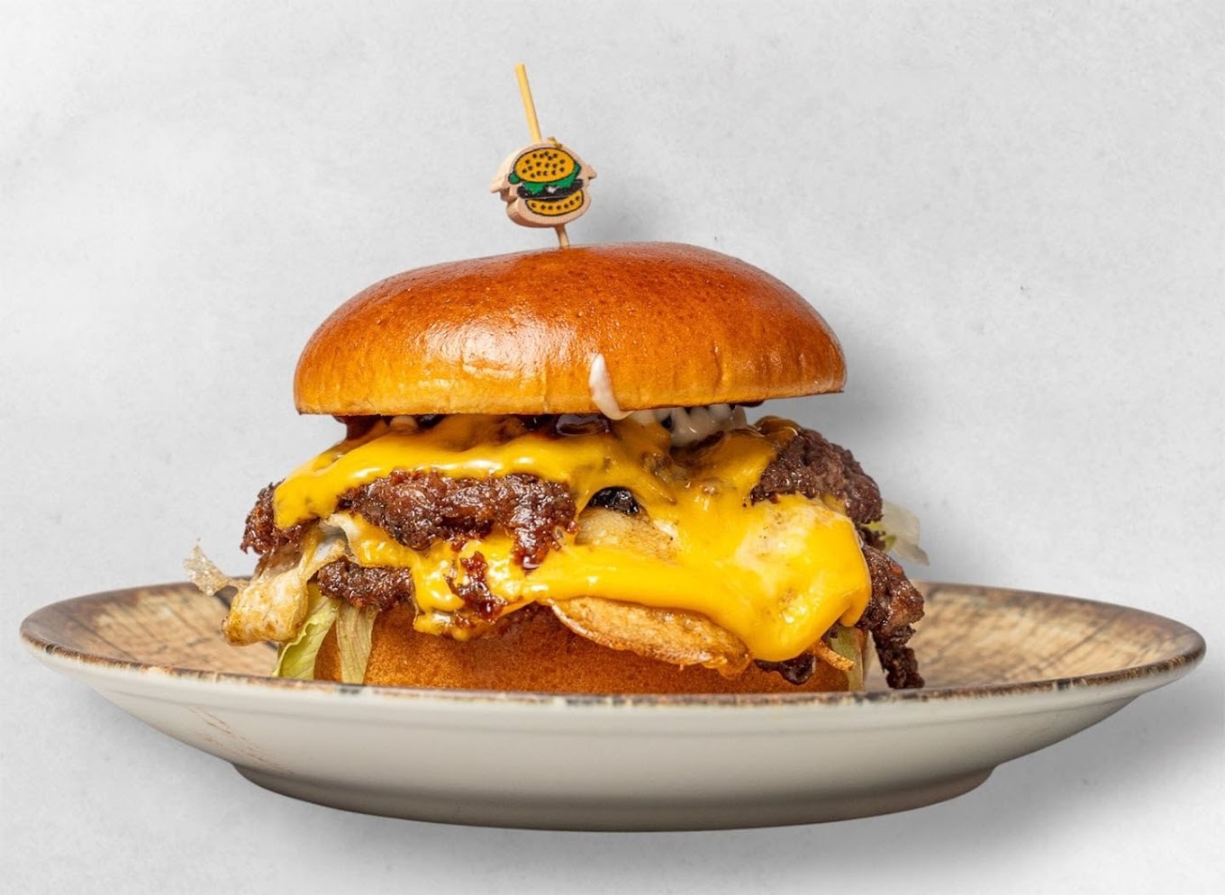 Smash Burger Nahaufnahme